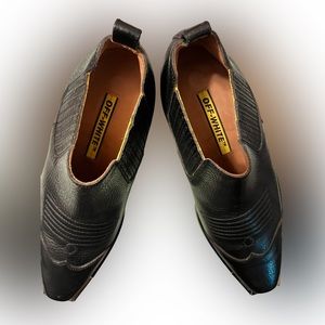 Off-White black bootie ankle wear boots